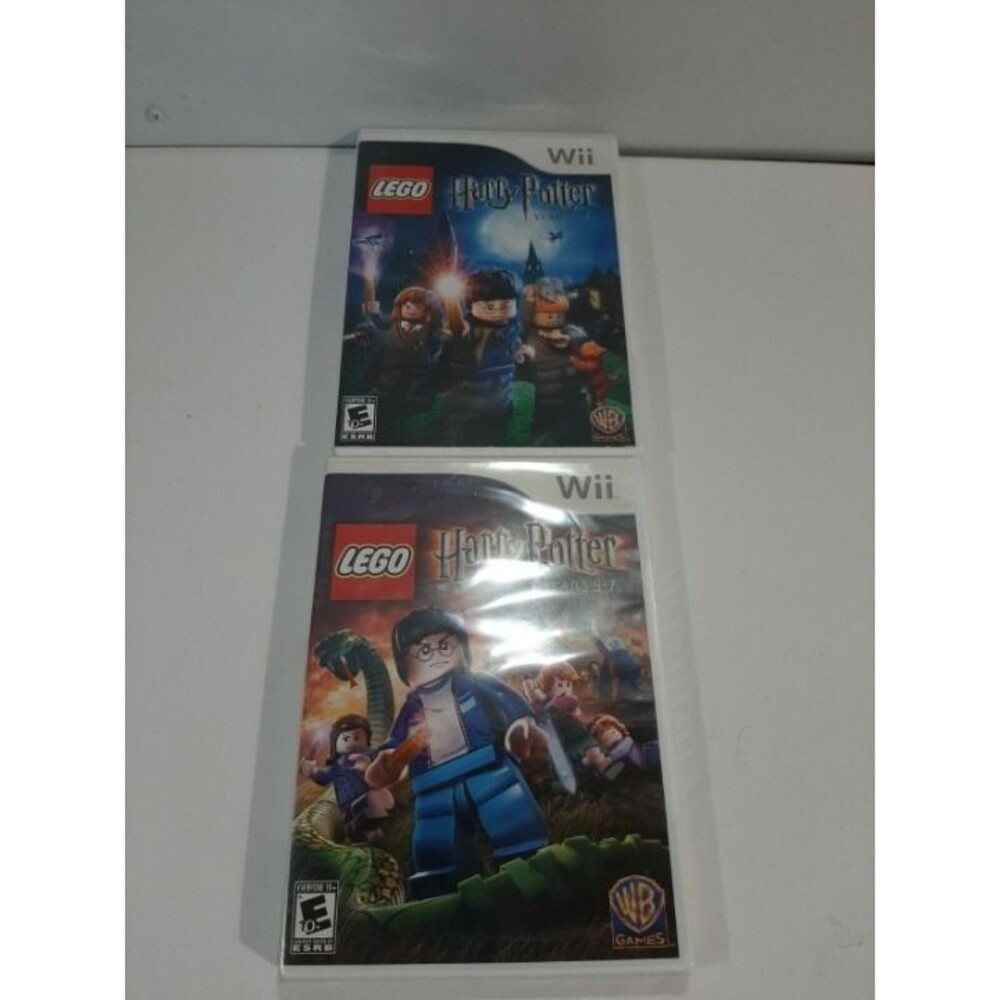 Lego Harry Potter Years 1-4 (Used) & Years 5-7 (New/Sealed) Nintendo Wii Games